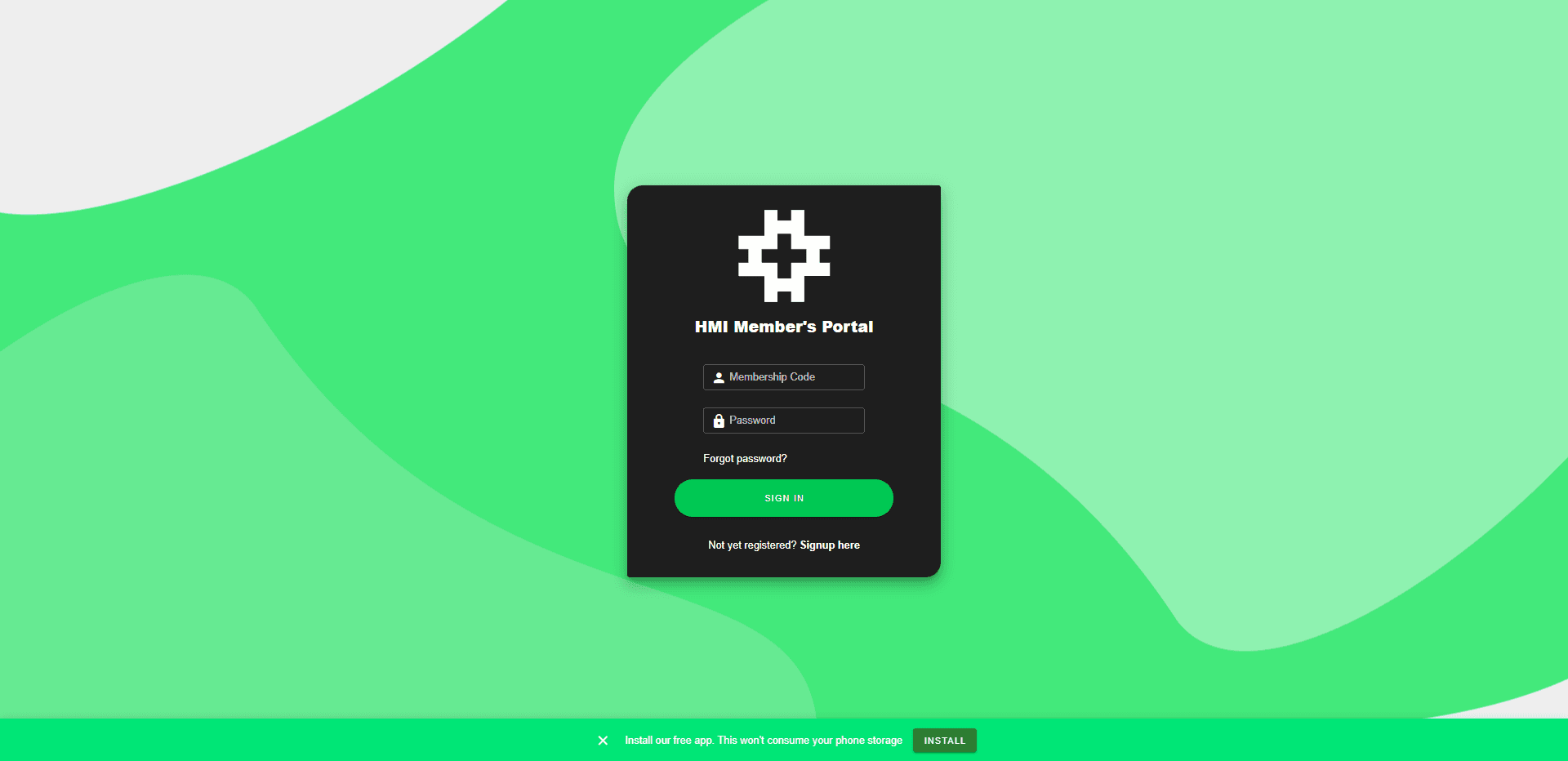 Health Maintenance, Inc. Portal